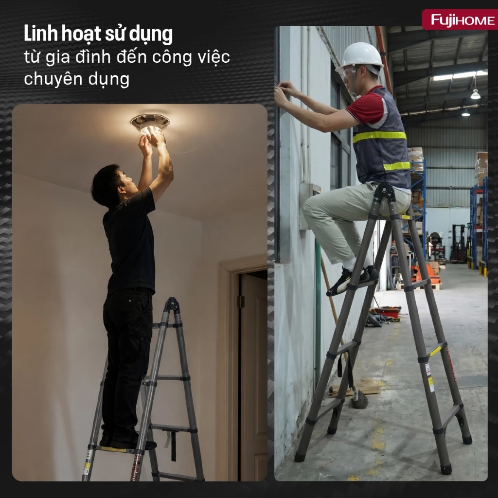 Thang rút đôi FUJIHOME STLA34