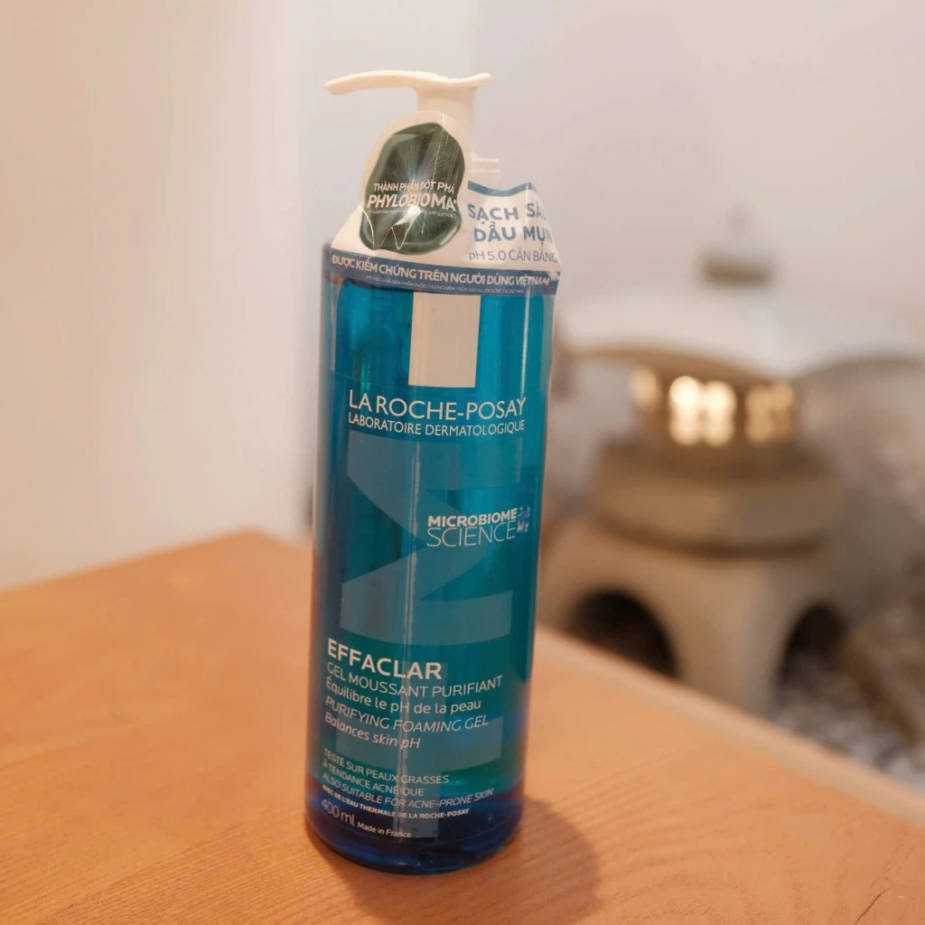 Sữa Rửa Mặt La Roche-Posay Gel Effaclar, 400ml