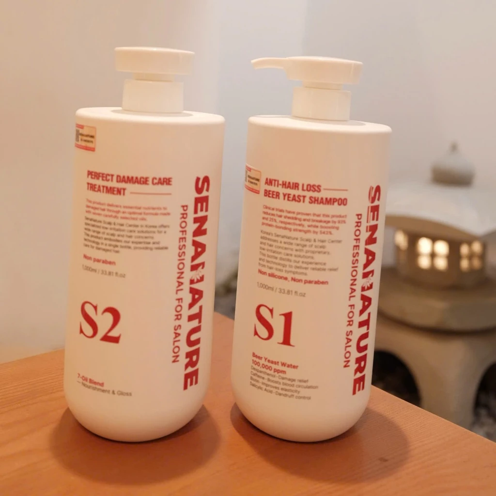 (1000ML) Dầu Gội, Dầu Xả Phục Hồi Hương Nước Hoa SENANATURE