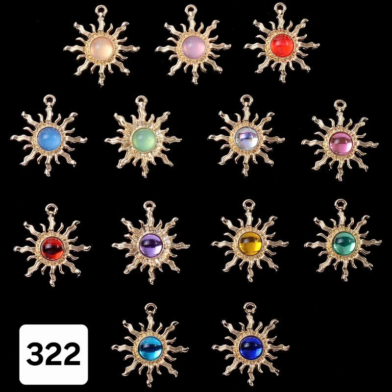 (5 cái)Center kim loại 27*30mm, Nguyên liệu làm trang sức cổ trang, nguyên liệu diy