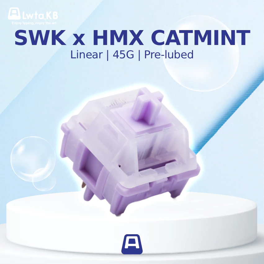 HMX Catmint | Switch Catmint Linear | 45G | 5 Pin dùng cho bàn phím cơ
