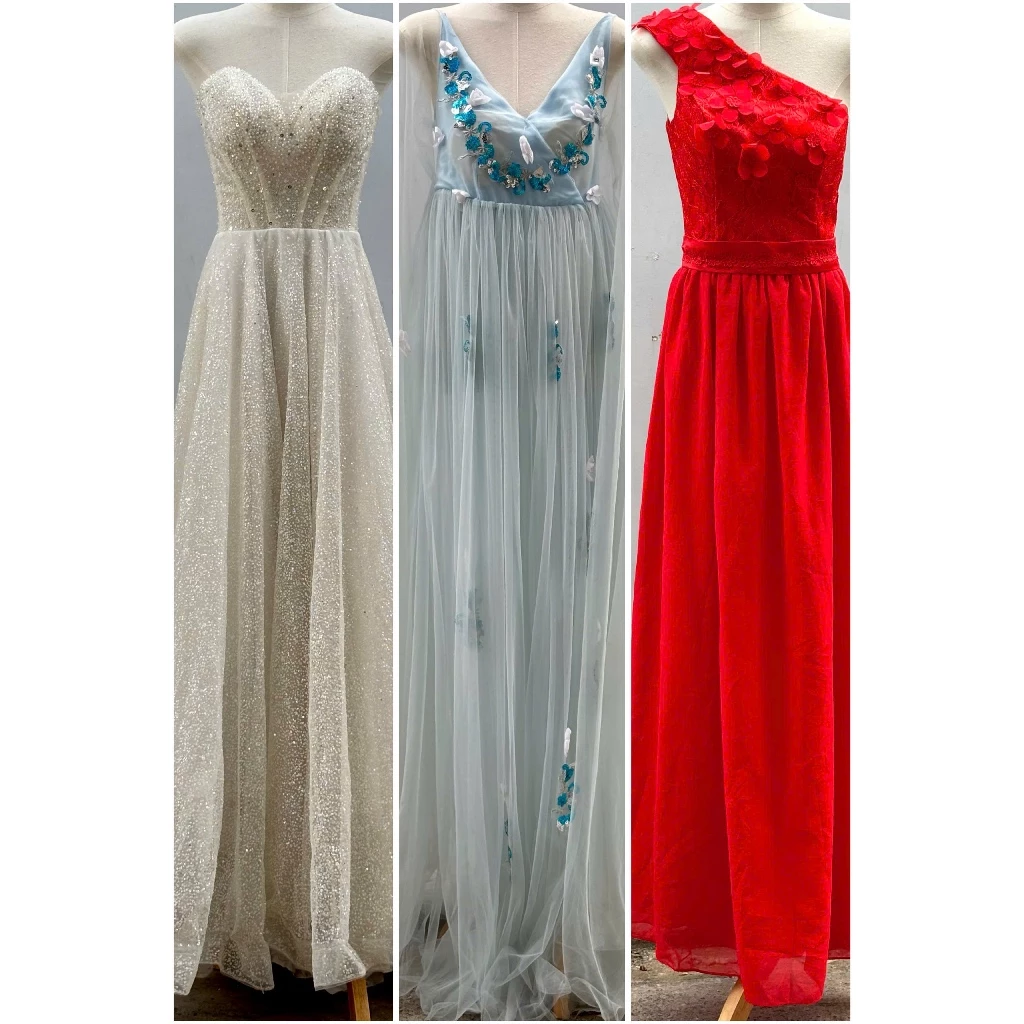 Đầm dáng dài, dạ hội, cô dâu, prom, thanh  [2hand]