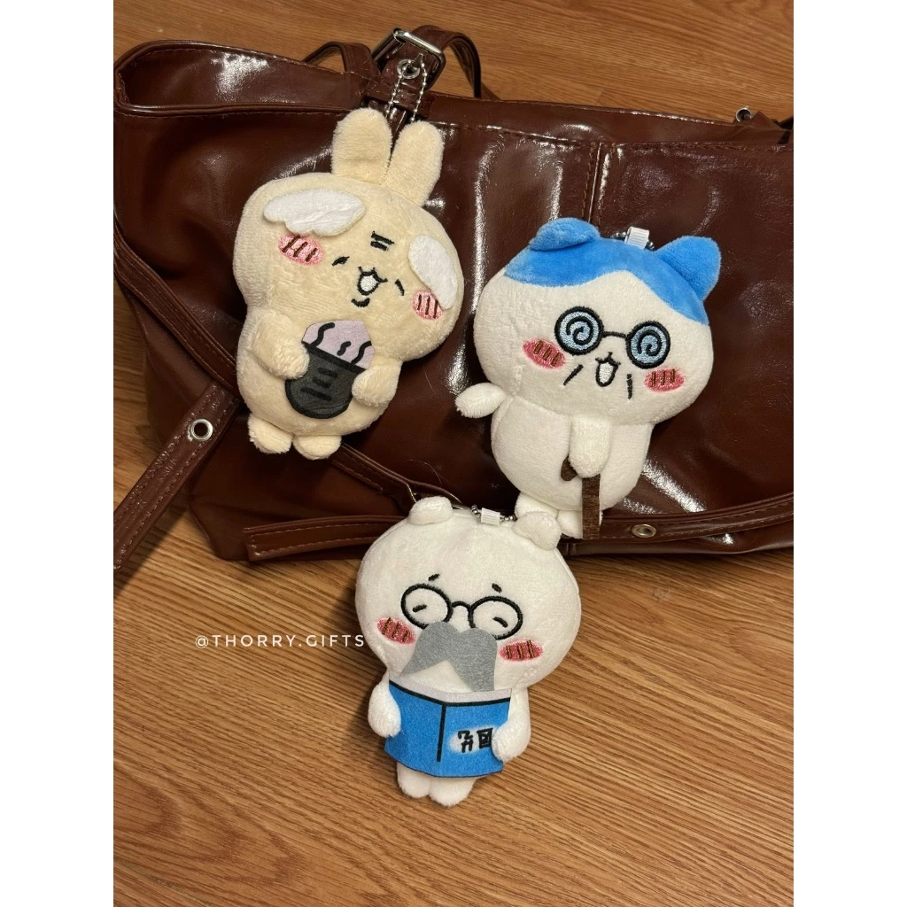 Móc Khóa Thú Bông Chiikawa Cosplay Mini Treo Cặp Túi Xách Quà Tặng Dễ Thương