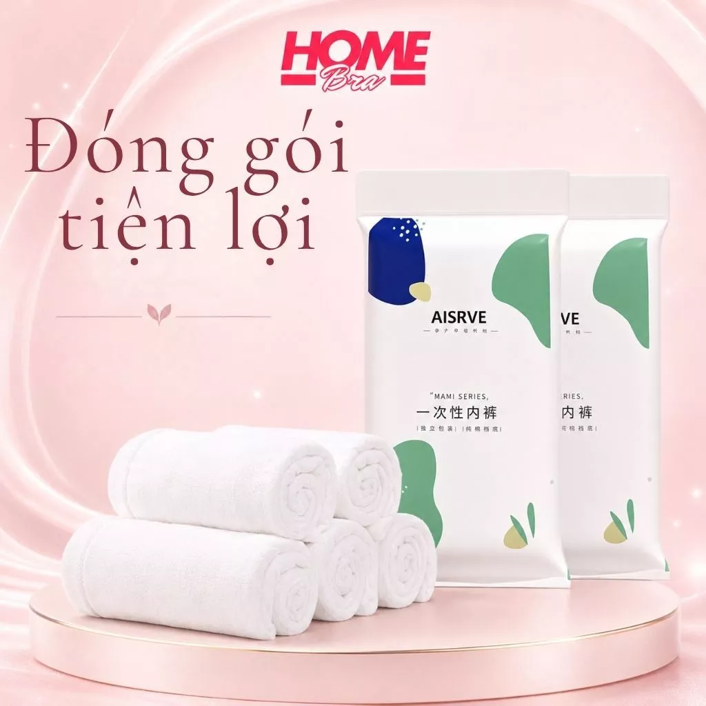 Combo 15 quần lót nữ cotton dùng 1 lần - SET 15 Quần lót giấy tiện lợi khi đi du lịch L474 - L594
