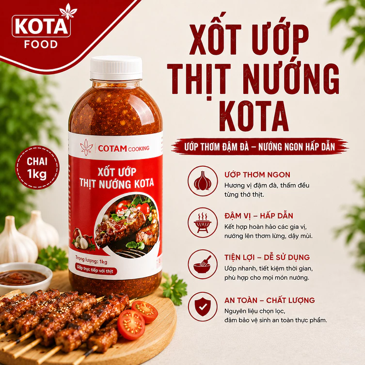Xốt nướng cô Tám 1kg