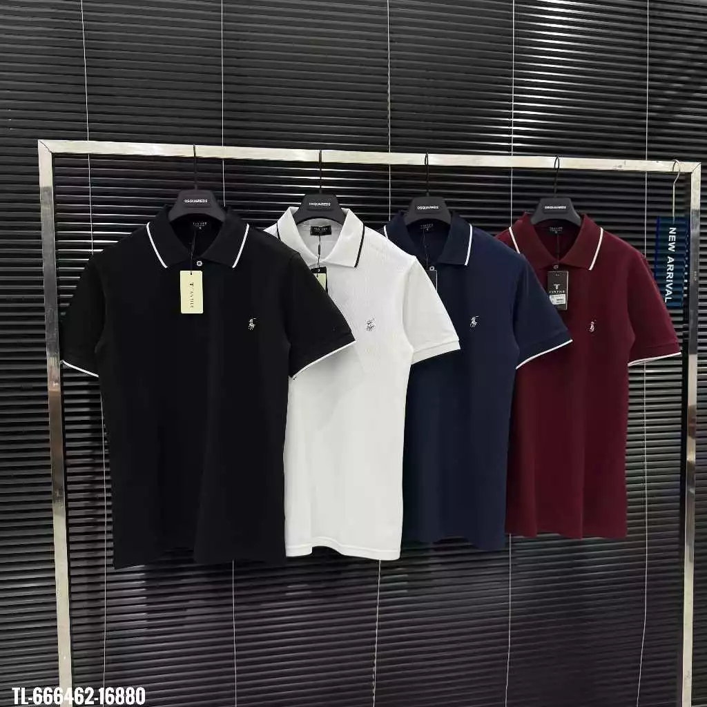 [DEAL MỞ BÁN] Áo Polo Thêu Full Chất Cotton Gai 280gsm Cao Cấp Dày Dặn, HÀNG QC 2026
