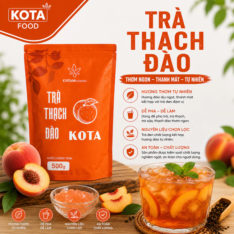 Trà Thạch Đào gói 500g