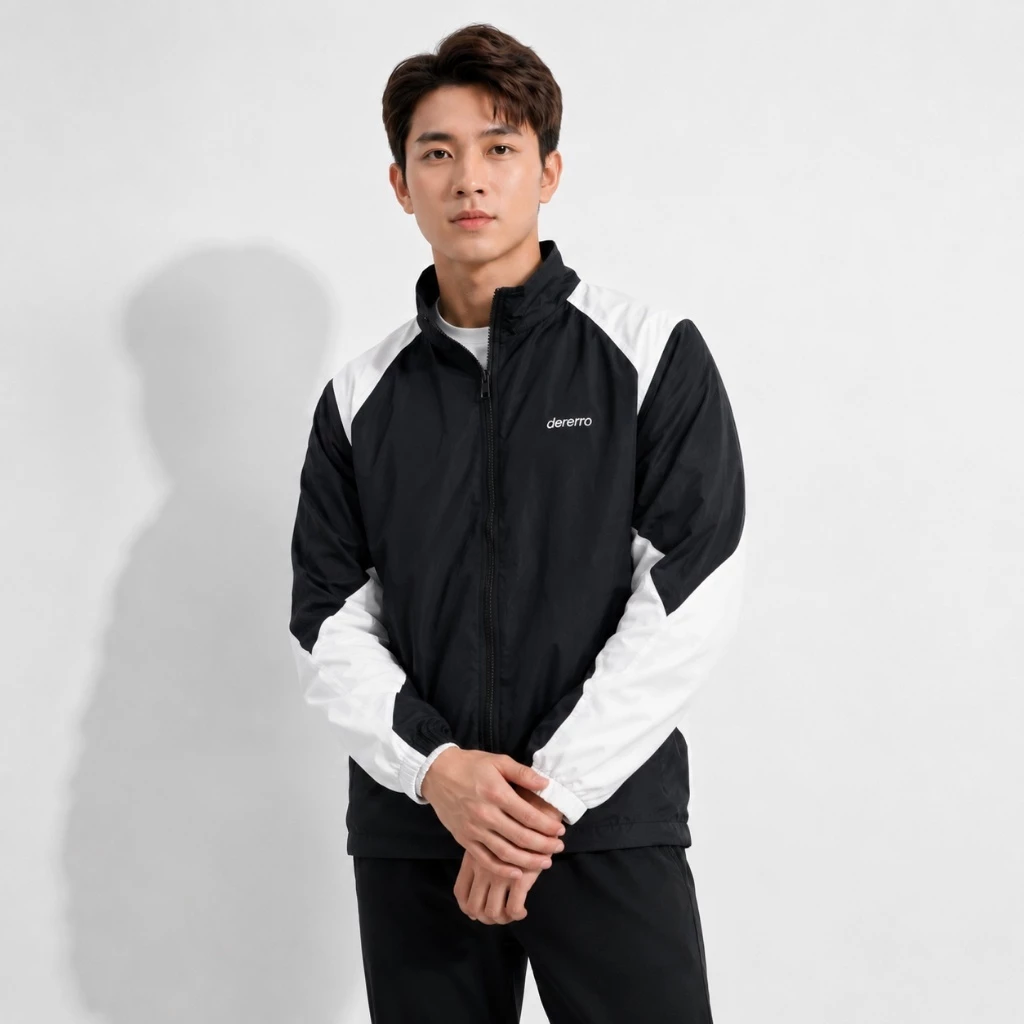 Áo Khoác Gió Unisex 2 Lớp KIST DERO Bo Chun Dây Rút Vải Dù Chống Nắng Cản Gió - FAGU