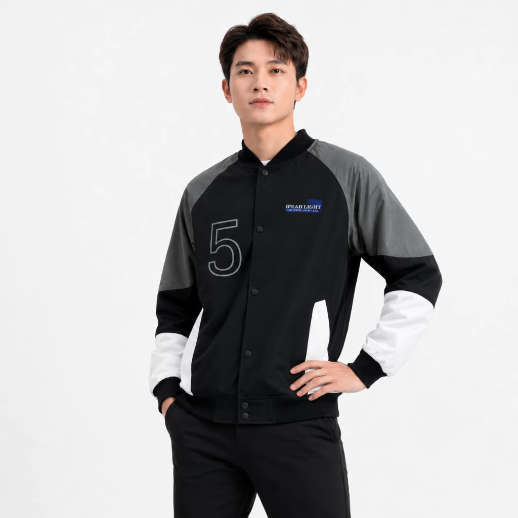 Áo Khoác Gió Bomber Unisex 2 Lớp Spear You Bo Chun Vải Dù Chống Nắng Cản Gió Form Rộng- FAGU