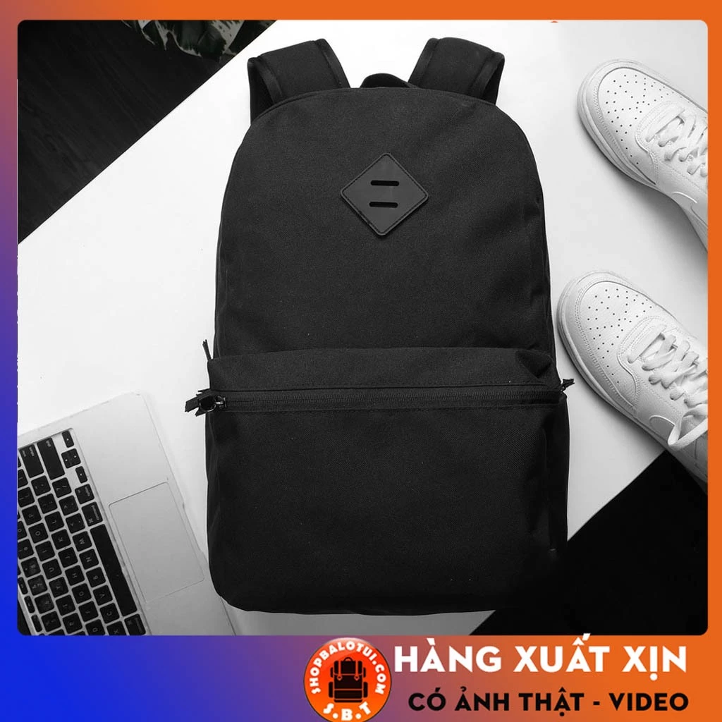 Balo Đi Học Nam Nữ Thời Trang Unisex Hàn Quốc, Balo Có Ngăn Đựng Laptop Chất Vải Chống Nước