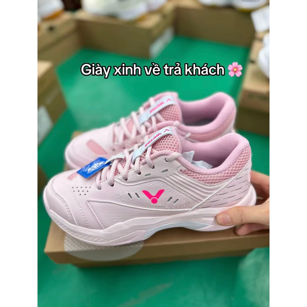 [ 𝓣𝓱𝓮𝓫𝓮𝓮𝓷_𝓼𝓽𝓸𝓻𝓮] Giày VICTOR Chính Hãng Thể Thao Basic Siêu Xinh