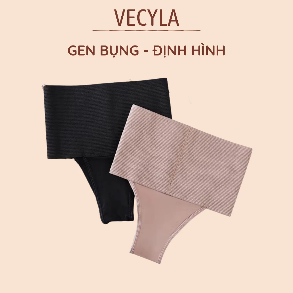Quần lót nữ VECYLA- Quần gen bụng dưới G 778 cạp cao 18cm giảm mỡ tạo eo thon gọn