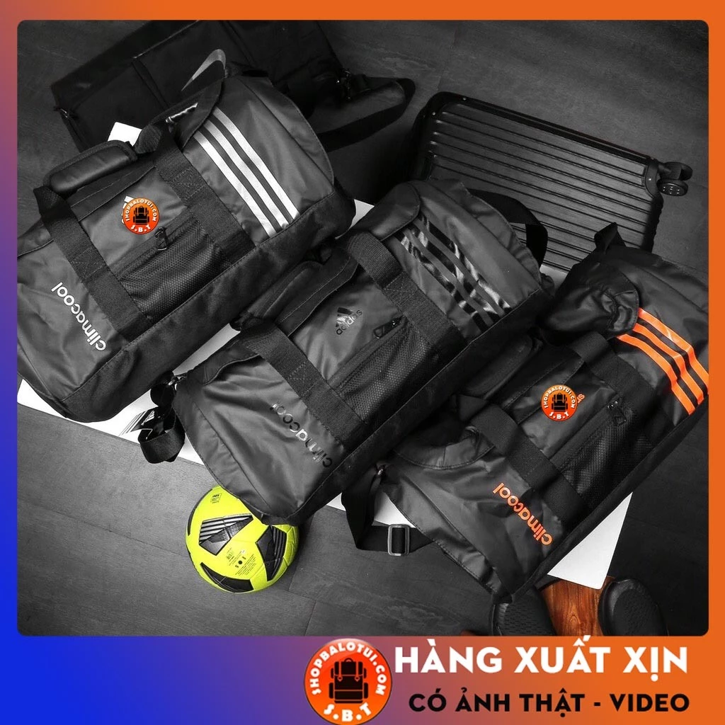 Túi trống thể thao du lịch nam nữ tròn đựng đồ tập gym có ngăn đựng giày đi đá bóng banh chống nước