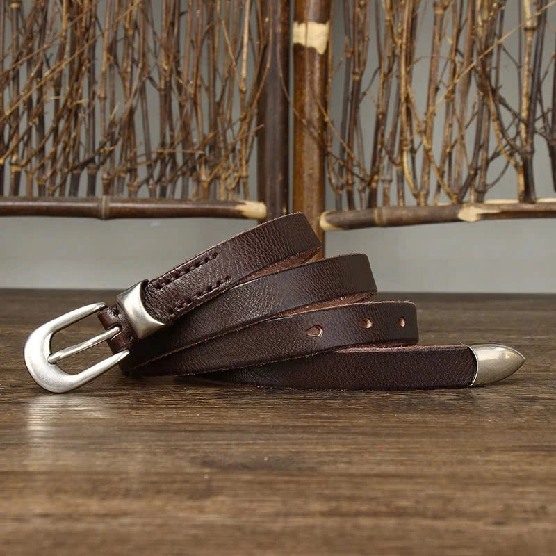 Thắt lưng【Bảo hành 5 năm】Dây nịt da thật 100% - Dây nịt mã TLJD
