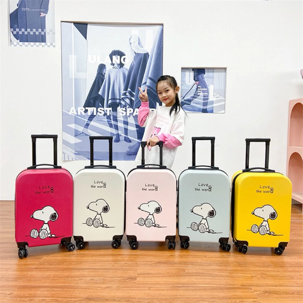 Vali trẻ em mẫu mới size to 20inch, bánh xe xoay 360 độ