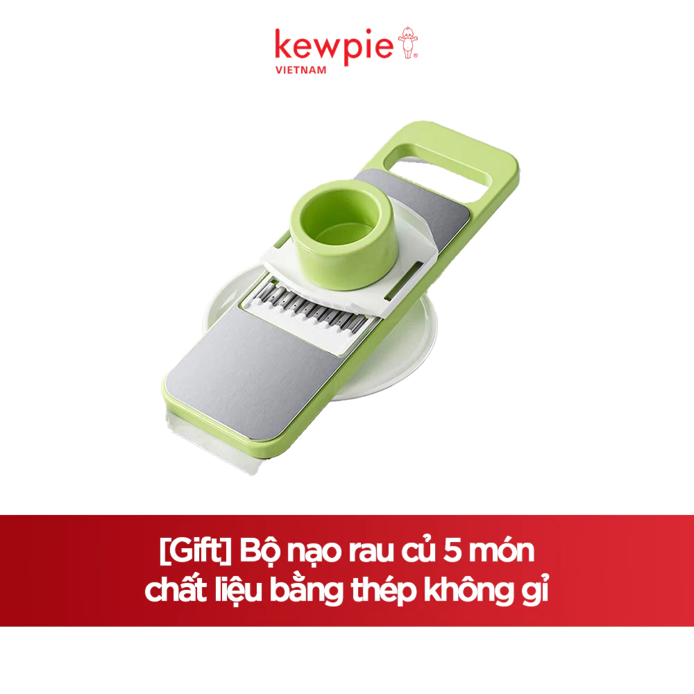[Gift] Bộ nạo rau củ 5 món, chất liệu bằng thép không gỉ