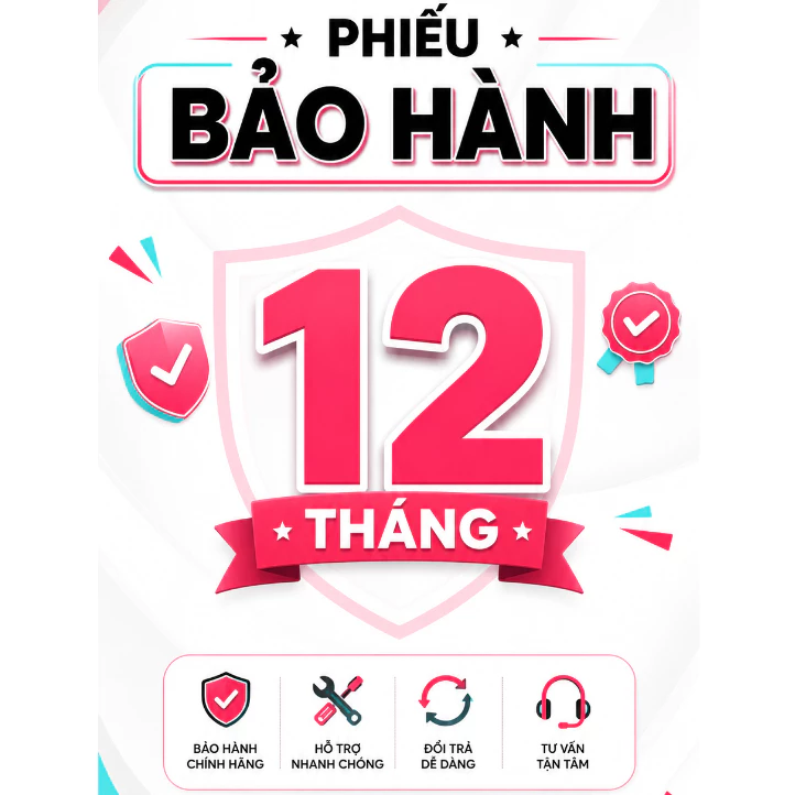 (Phiếu bảo hành 12 tháng) Bàn ủi hãy liên hệ shop bảo hành