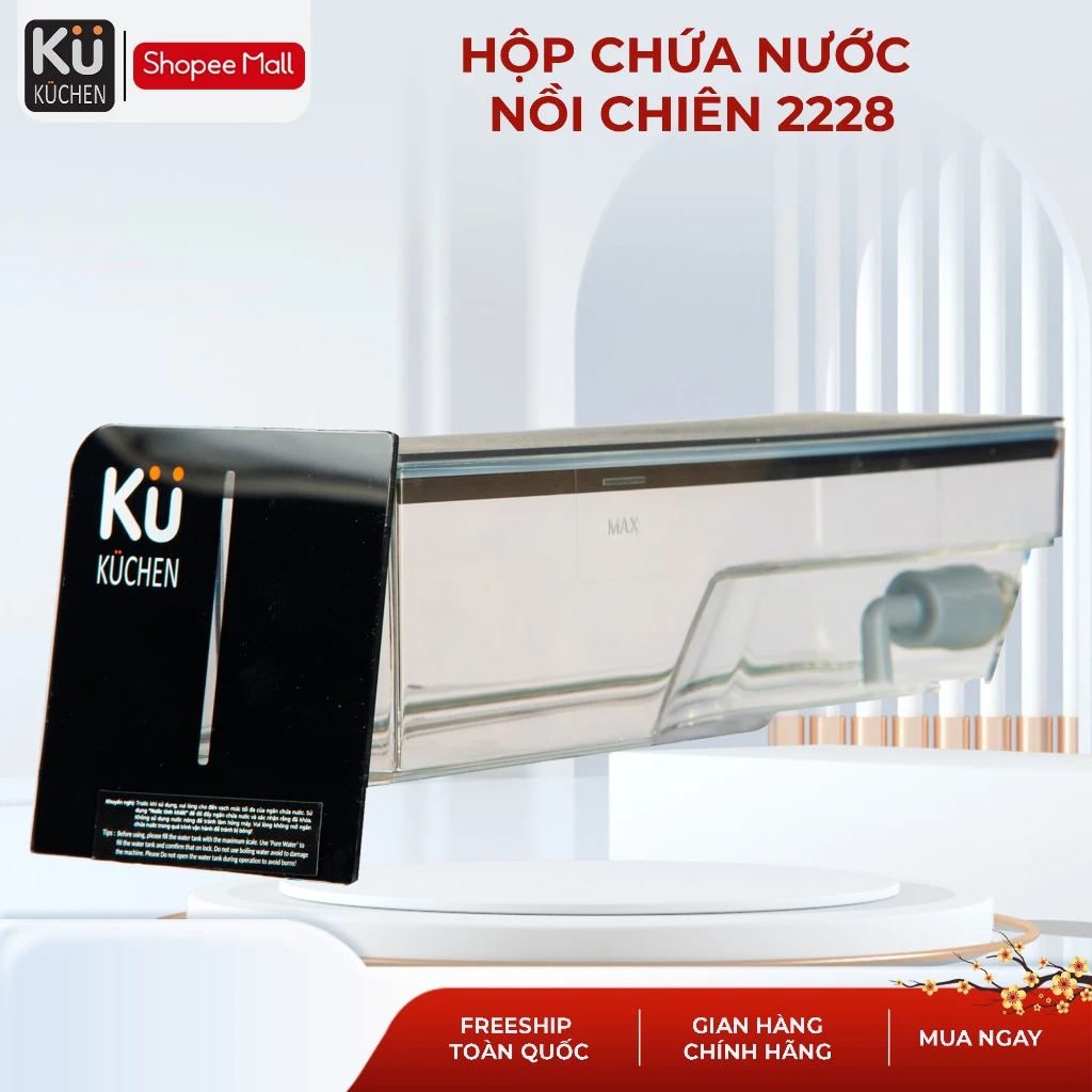 Phụ kiện - Nồi chiên hấp Kuchen PCL2228 (CHỈ DÙNG CHO NỒI CHIÊN HẤP 2228 KUCHEN)