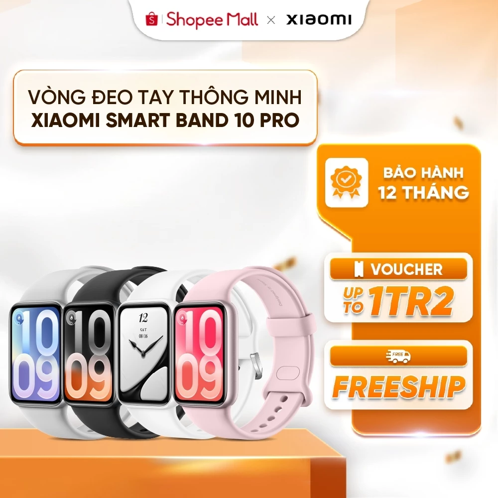 Đồng hồ thông minh Xiaomi Mi Smart Band 9 Pro/ Band 10 Pro - Bản mới 2026