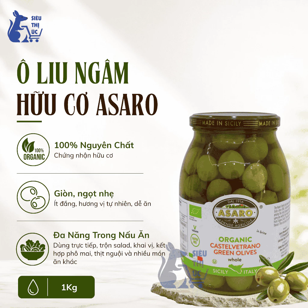 Ô Liu Ngâm Asaro 1kg