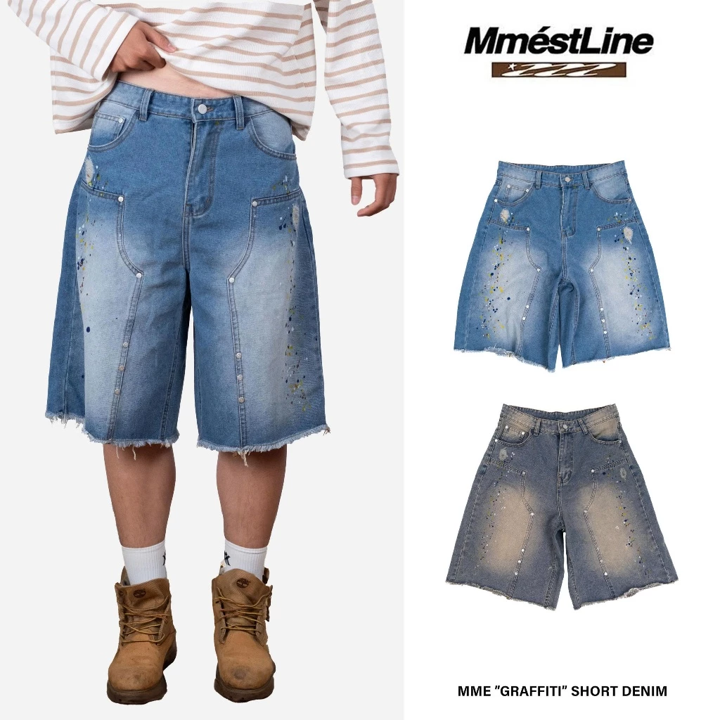 [Secret] Quần Jeans MMESTLINE “Graffiti” Shorts Premium Denim