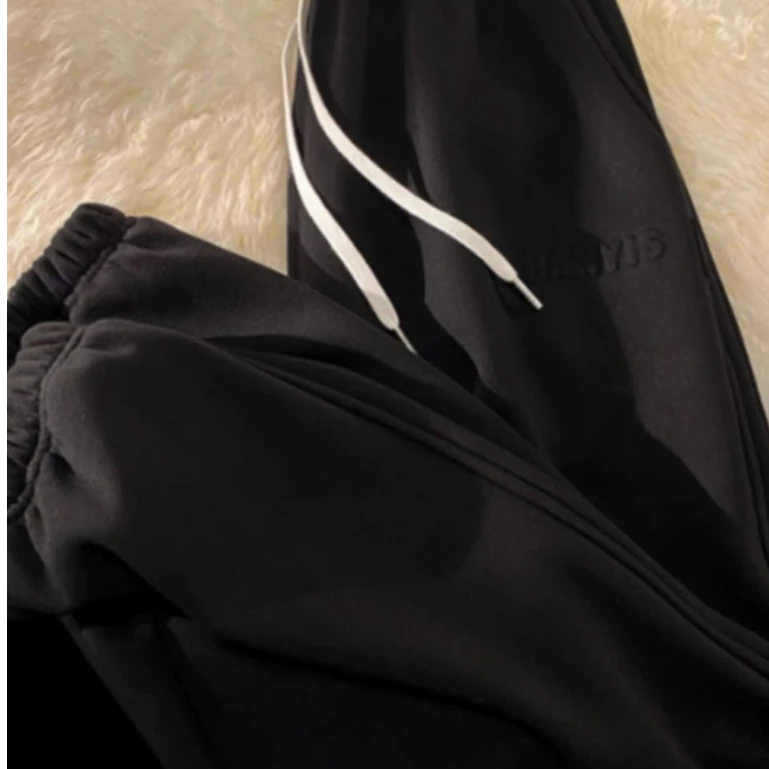 Quần jogger nỉ bông nam nữ BANYIS APT Unisex Quần dài bo gấu chất vải nỉ bông mềm mịn không xù