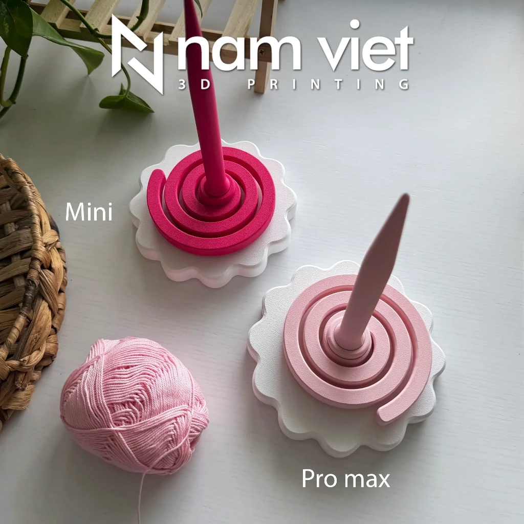 Đế Xoay Len Sợi 🔥 Narutomaki 🔥 Đế Quay Len Tự Cân Bằng – Phụ Kiện Đan Len