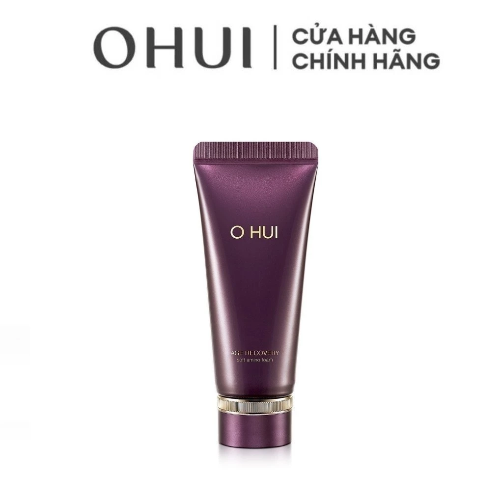 [HB Gift] Sữa rửa mặt tẩy da chết dị u nhẹ cho da nhạ y cảm Age Recovery Soft Amino foam 180ml