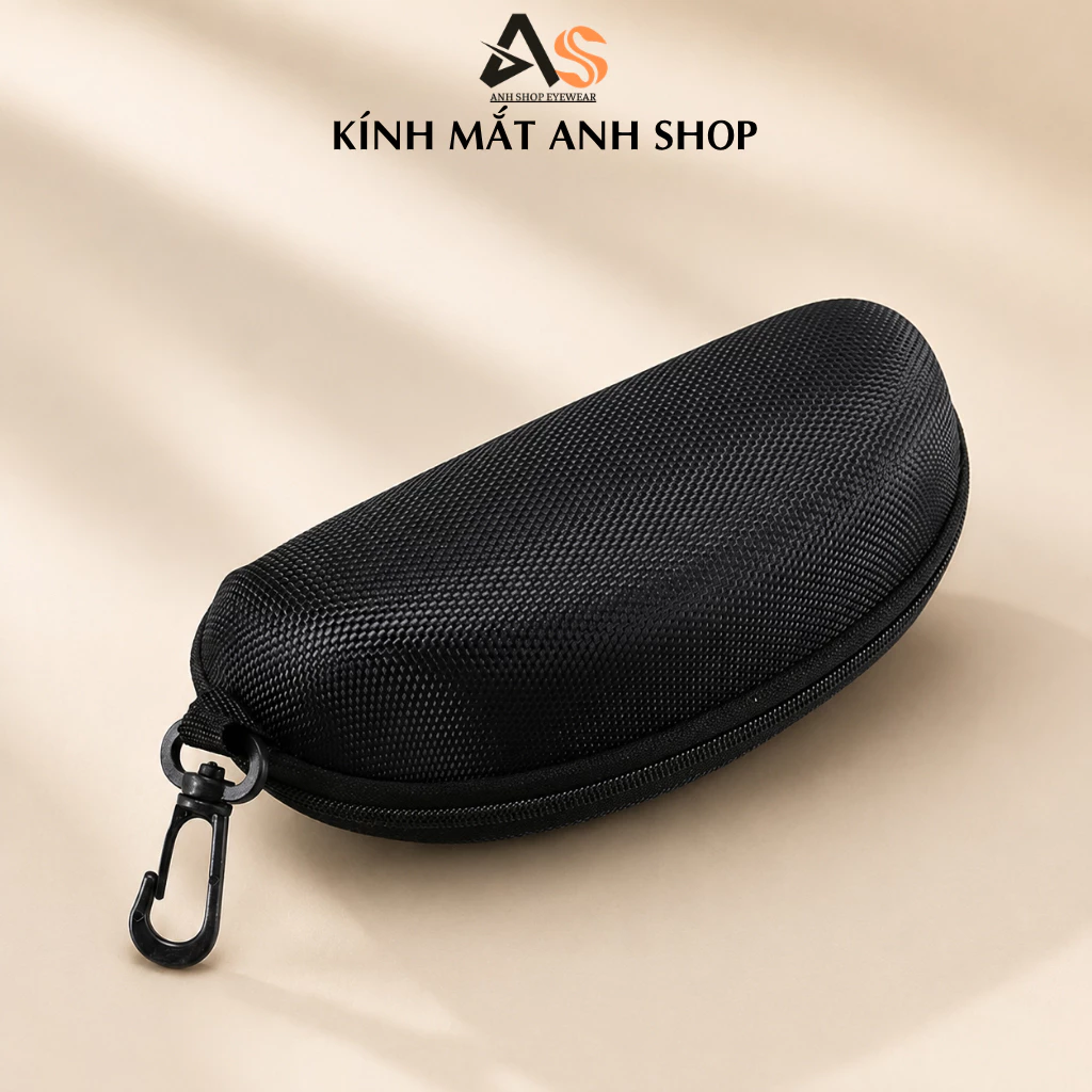 Hộp mì đựng kính mát kính cận chuyên dụng có móc treo vào túi chất liệu bền chắc chắn