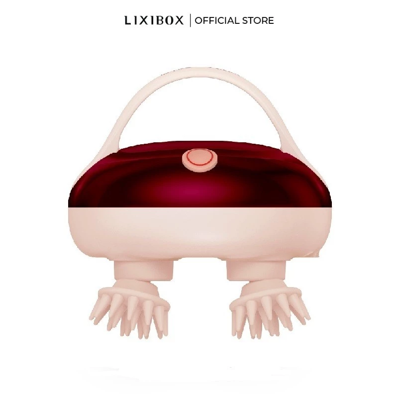 [Gift] Máy Massage Đầu Dưỡng Sinh Lixibox ZenWave Massager - Maroon