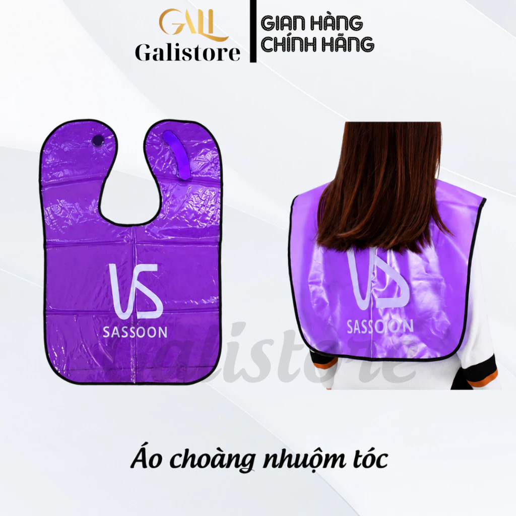 Áo choàng dùng khi nhuộm tóc
