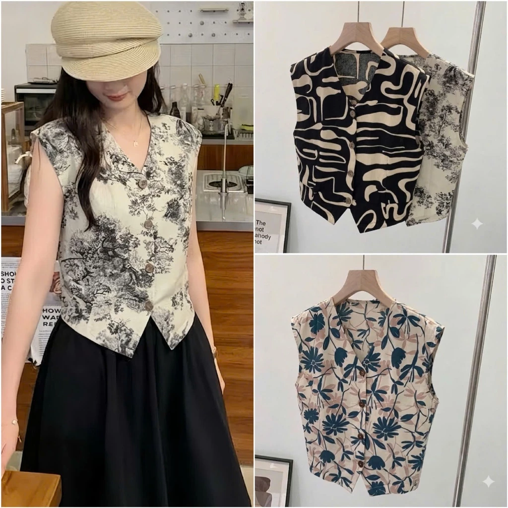 HT54. Áo sơ mi tay rơi. Size 40-70kg. Áo chất voan lụa mềm mặc mát. Kiểu dáng áo trẻ, thời trang