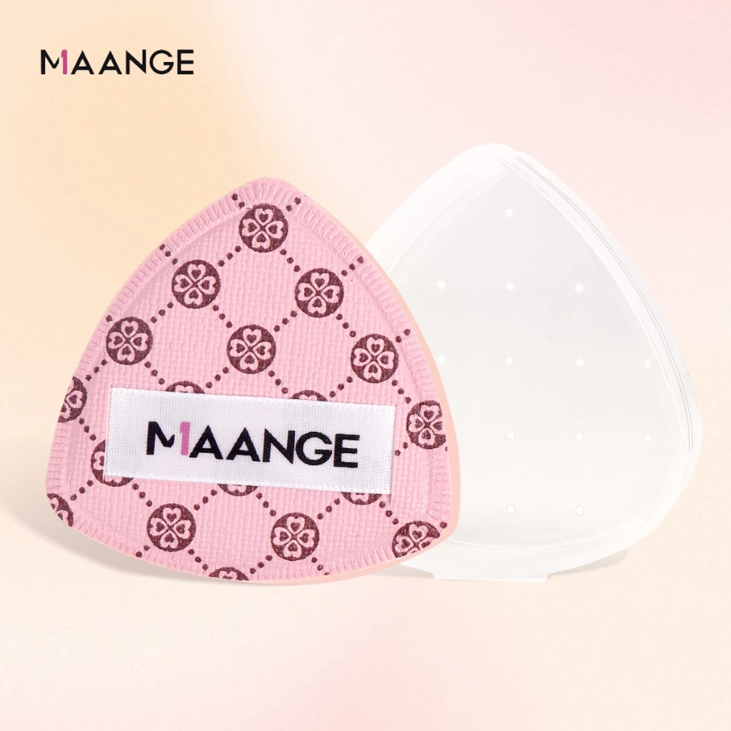 Miếng mút trang điểm che khuyết điểm tự nhiên MAANGE sử dụng ướt và khô đệm khí siêu mềm 51144