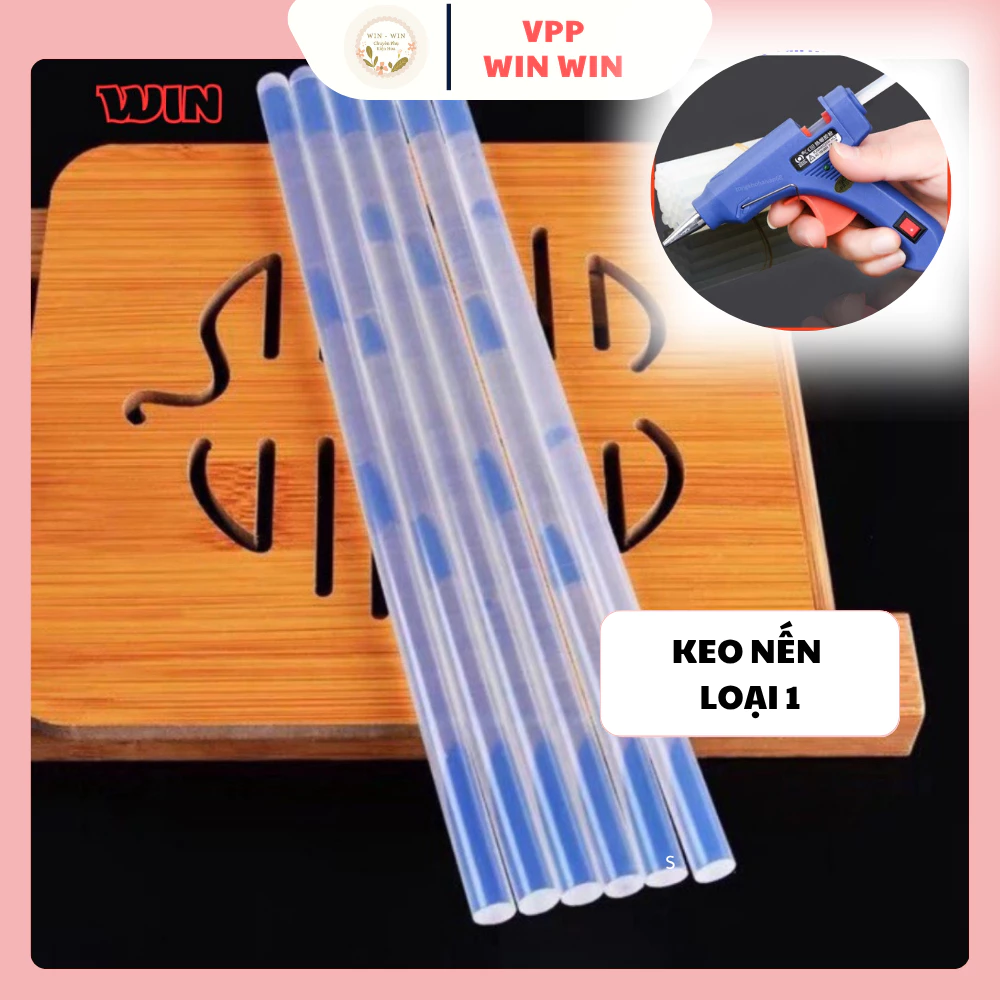 Keo nến Gstar combo 10 cây kích thước 28cm, đường kính 0.5cm / cây