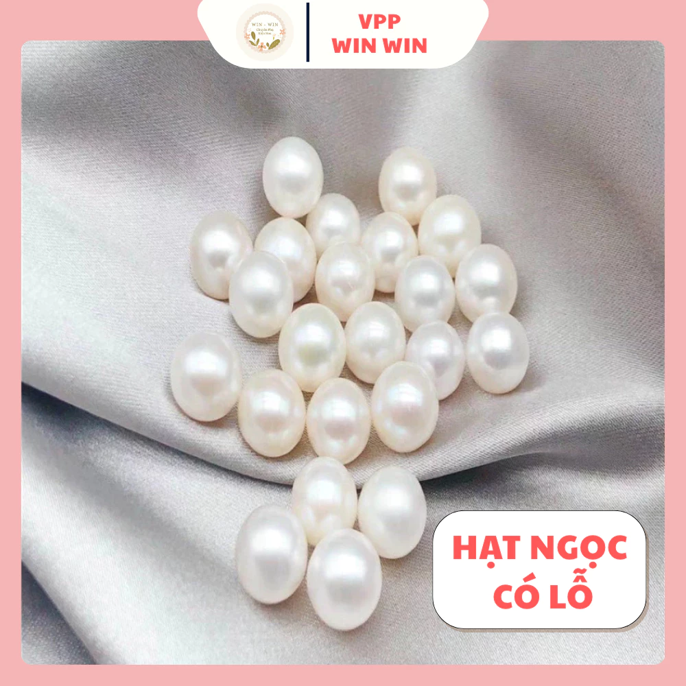 Hạt ngọc 8mm (set 20 hạt) trang trí cây thông, trang trí hoa kẽm nhung set 20 hạt