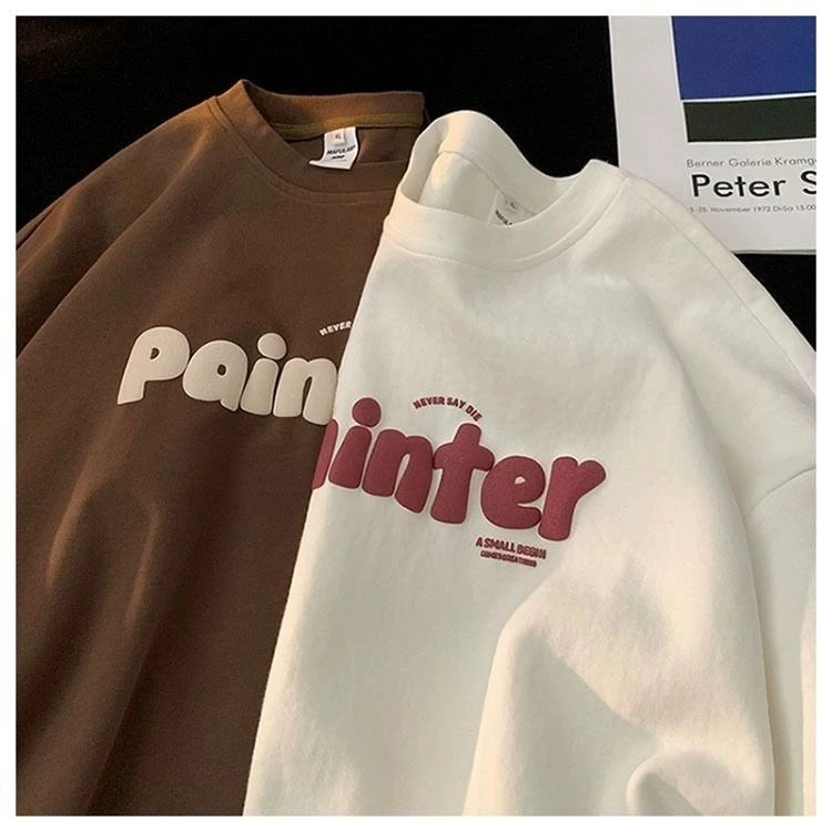 Áo Thun Phông Nữ LOCAL BRAND KONOVA Form Rộng PAINTER Cotton Thoáng Mát