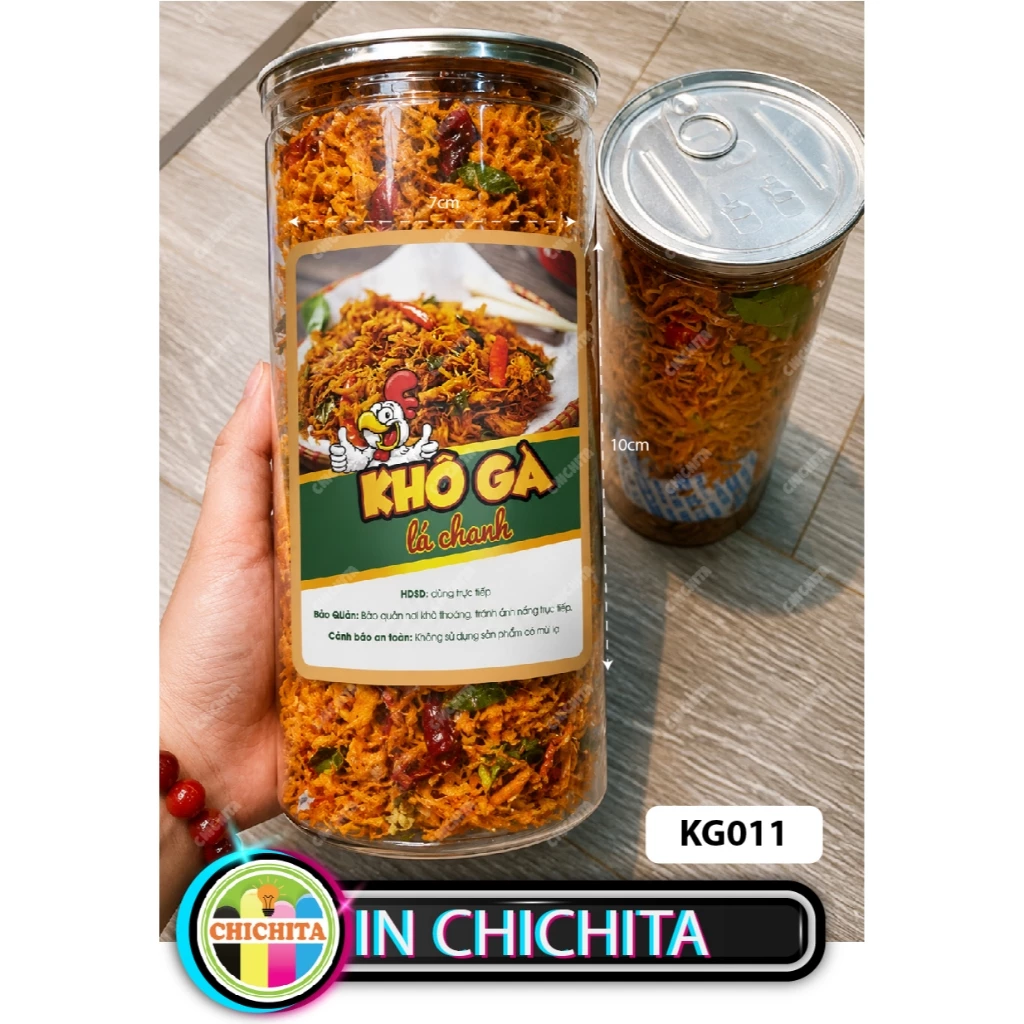 Set 100 Tem khô gà - KG003 - CHICHITA P2