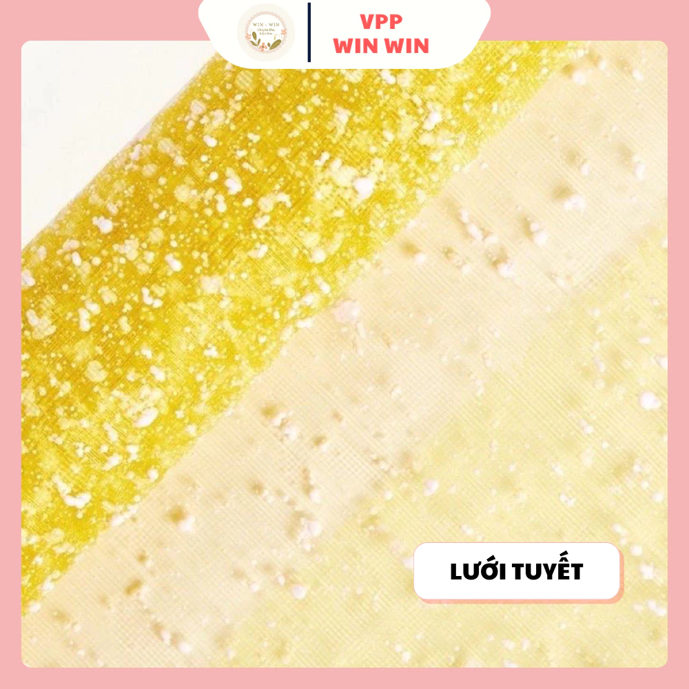 [50cm x 50cm] Lưới tuyết trang trí tháp bánh 50x50cm