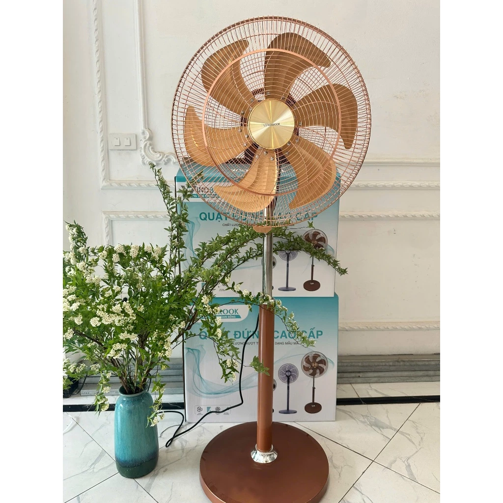 Quạt Cây LATO WINDBROOK WB-4501V 18inch Lõi Đồng 6 Cánh Gió Mạnh Mát Êm Tiết Kiệm Điện BH 10 Năm