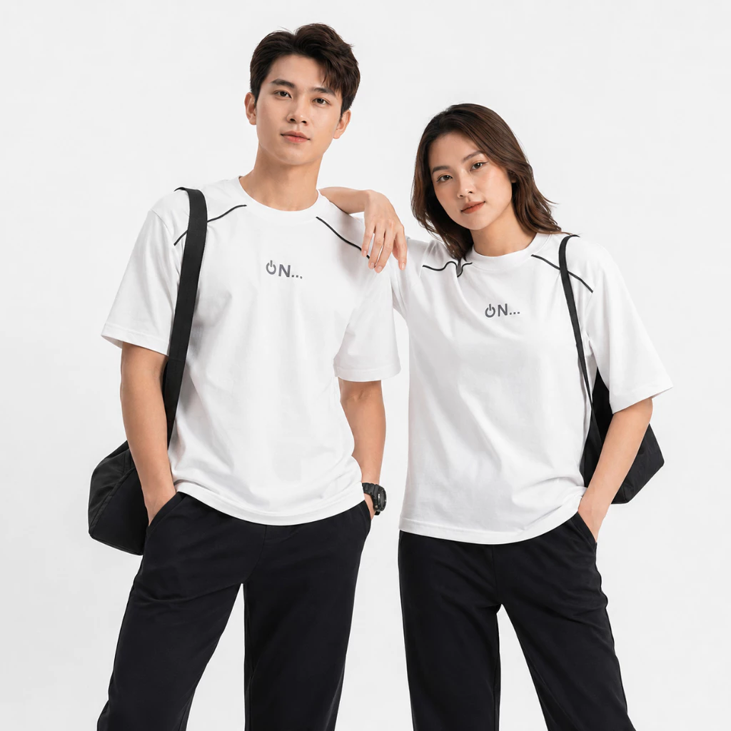 Áo Thun Cổ Tròn Tay Ngắn FAGU Vải 100% Cotton Dày Dặn Co Giãn 4 Chiều Form Regular Shirt