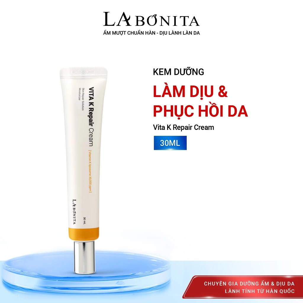 [Hot] Kem Dưỡng Da La Bonita Vita K Repair Cream 30ml