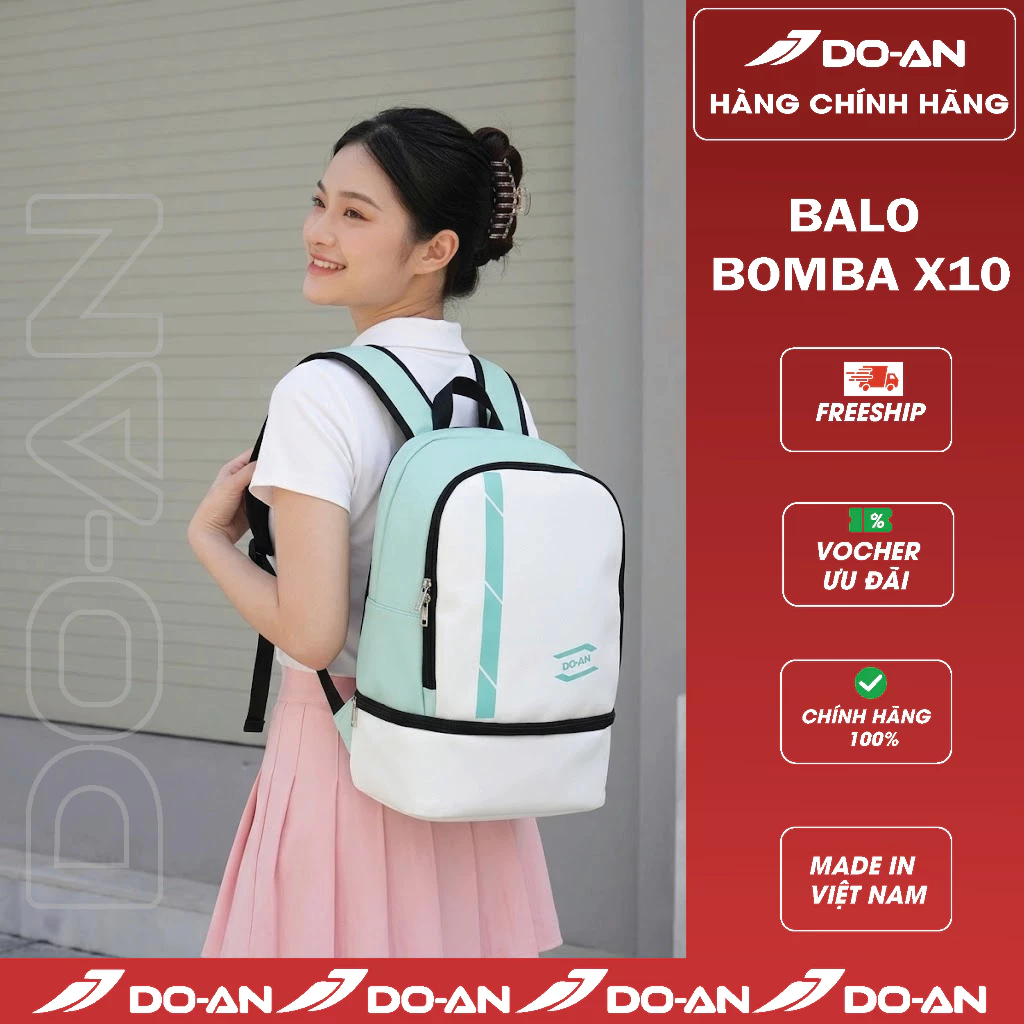 Balo X10 DO-AN tiện lợi chính hãng, thời trang, chống nước, nhiều ngăn tiện dụng-BAG-X10