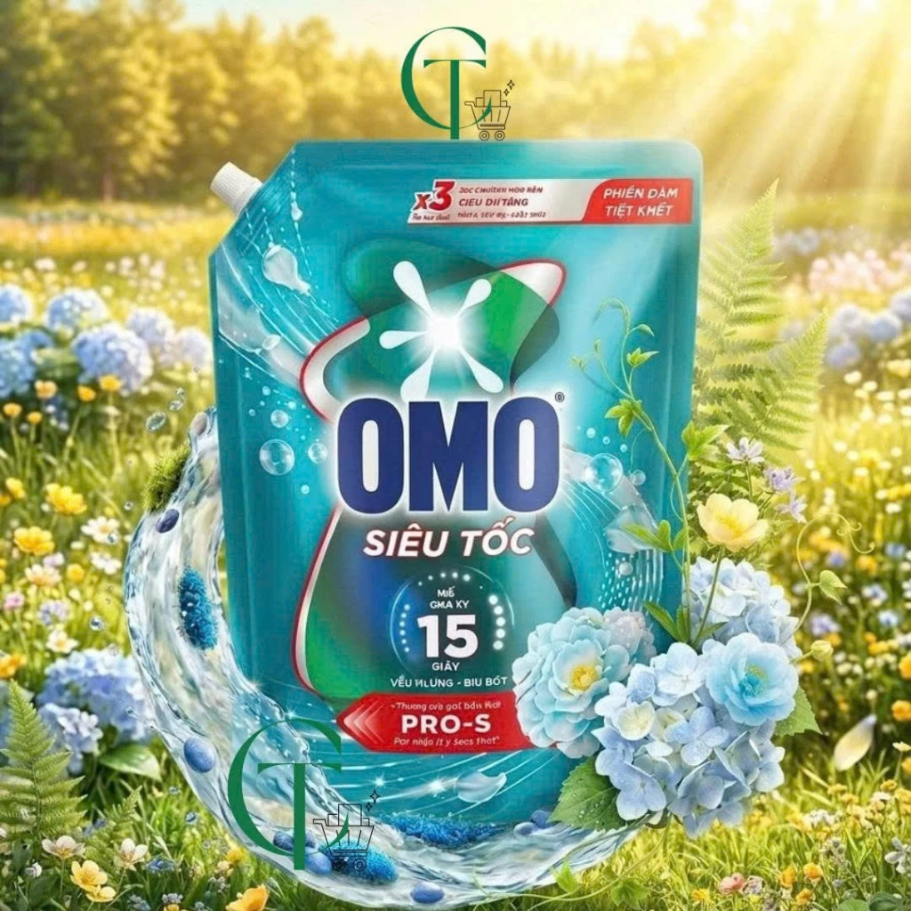 OMO Nước Giặt Siêu Tốc Lưu Hương Tươi Mới 3.4Kg - cattuongminimart