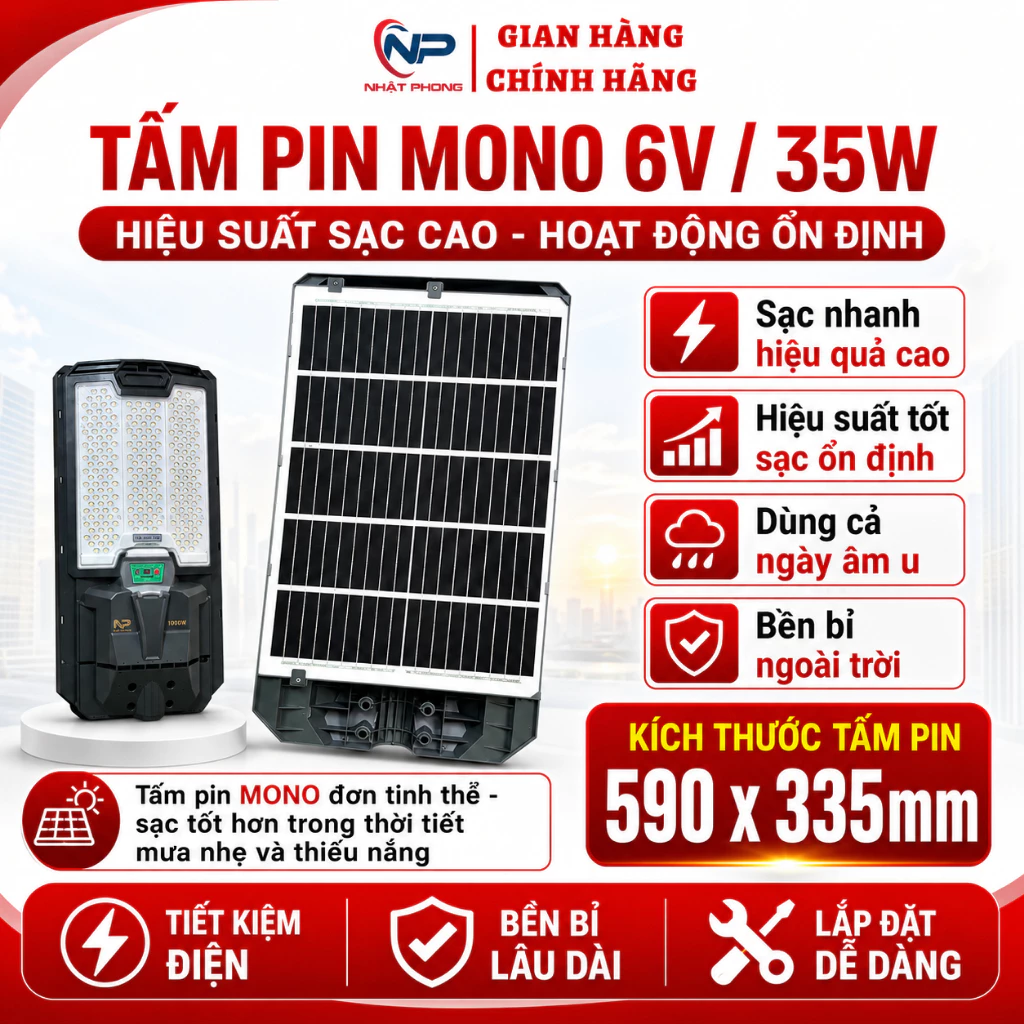Đèn Năng Lượng Mặt Trời 1000w/600W Liền Thể Siêu Sáng, Chống Nước IP65, Không Tốn Điện, Có Cảm Biến,điều khiển BH 2 năm