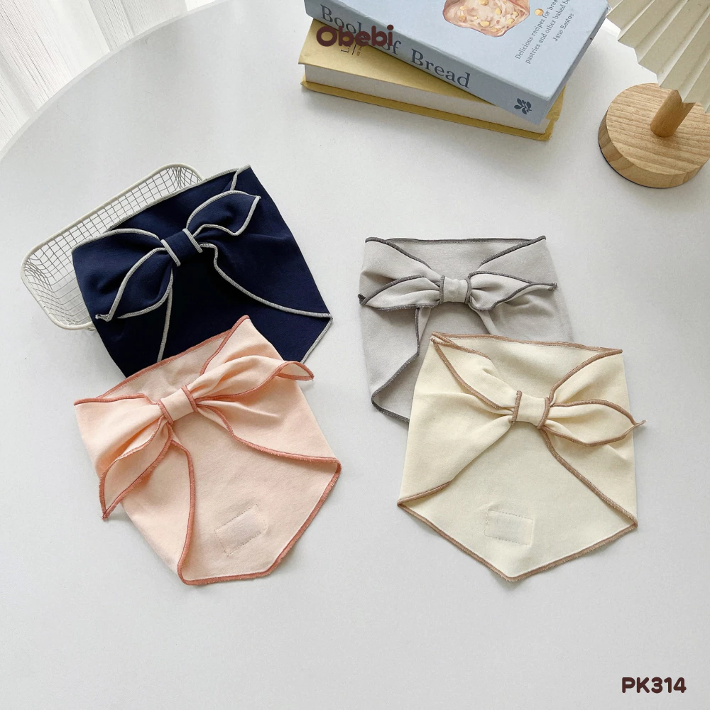 Khăn Quàng Cổ Thời Trang Obebi Chất Liệu Cotton Mềm Mại Cho Bé Trai Bé Gái Pk314