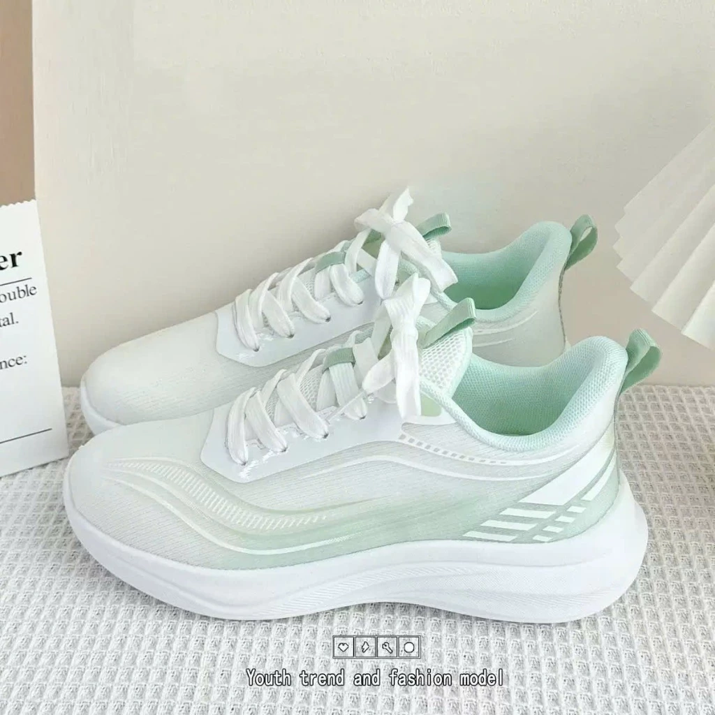 [Tặng túi đựng giày] Giày Thể Thao Nữ Màu Trẻ Trung - Sneaker Nhẹ, Êm Chân, Đi Bộ Mỗi Ngày 337