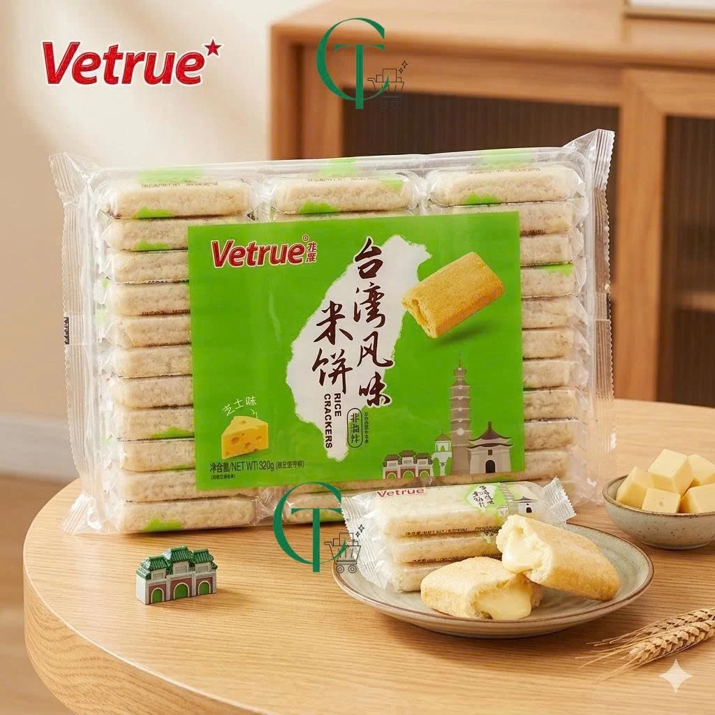 Bánh gạo VETRUE đủ vị gói 300g - 320g