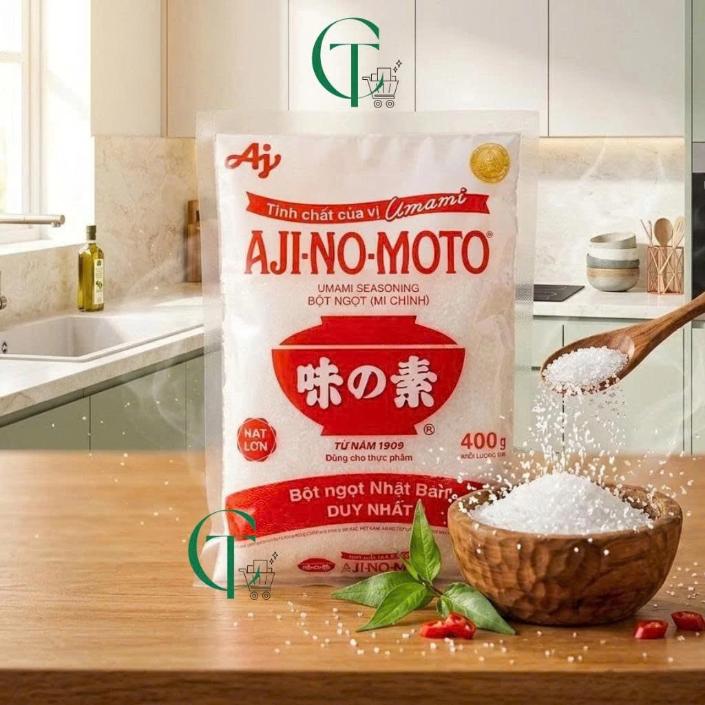 Bột ngọt (mì chính) Ajinomoto gói 400g - Hạt lớn
