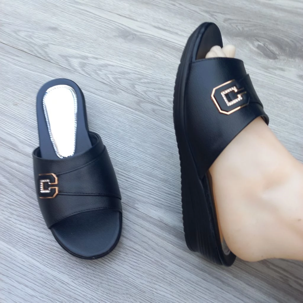 DÉP TRUNG NIÊN GÓT 3CM CHỮ **C**SIZE [ 36-42]