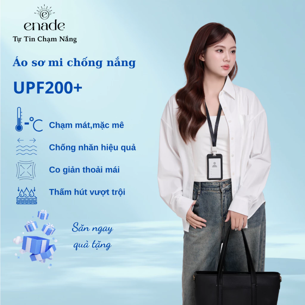 Áo Sơ Mi Chống Nắng UPF200+ Cao Cấp,Chống Nhăn,Giữ Form,Mát Lạnh-Một Chiếc Áo Mọi Phong Cách